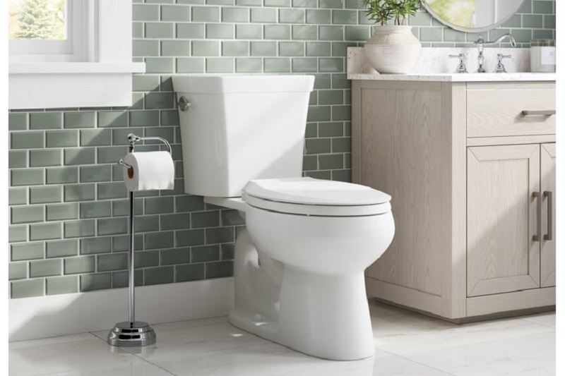 Round White Toilet Seat